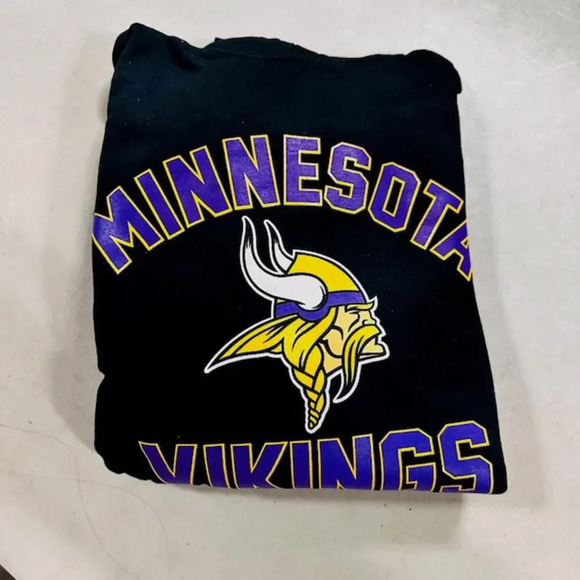 NEW Campus Colors Minnesota Vikings Gameday Hoodie Sweatshirt Mens Large - Picture 3 of 4